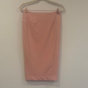 Light Pink Pencil Skirt